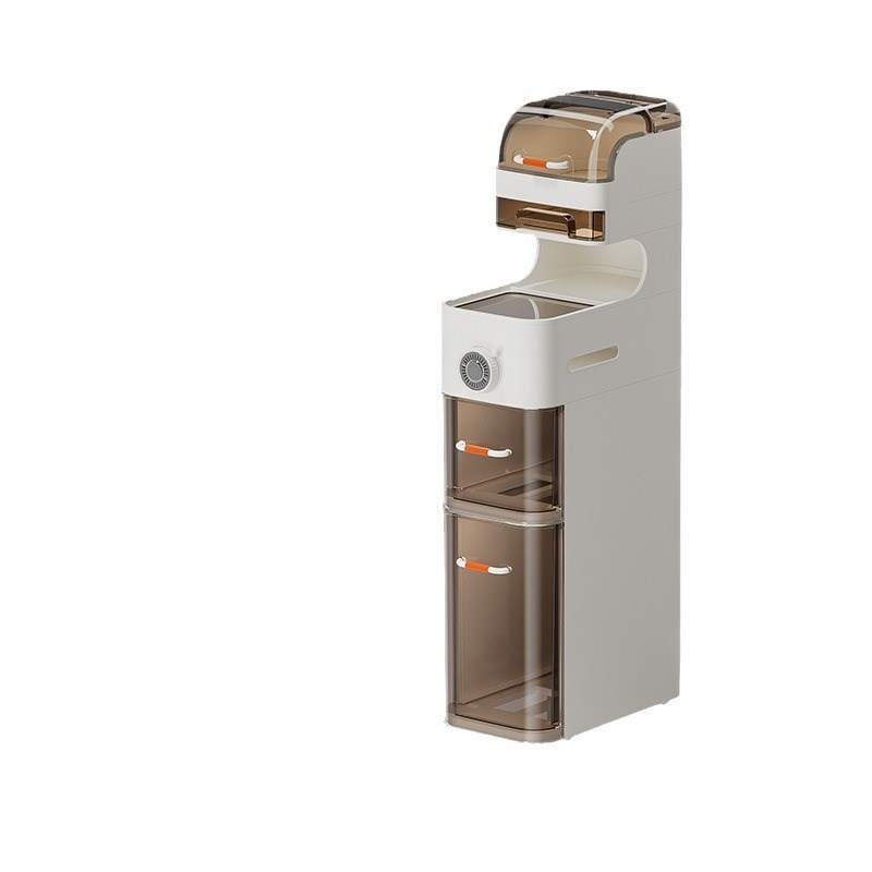 浴室夹缝收纳柜厨房储物柜多功能抽屉式置物架夹缝柜卫生间缝隙柜