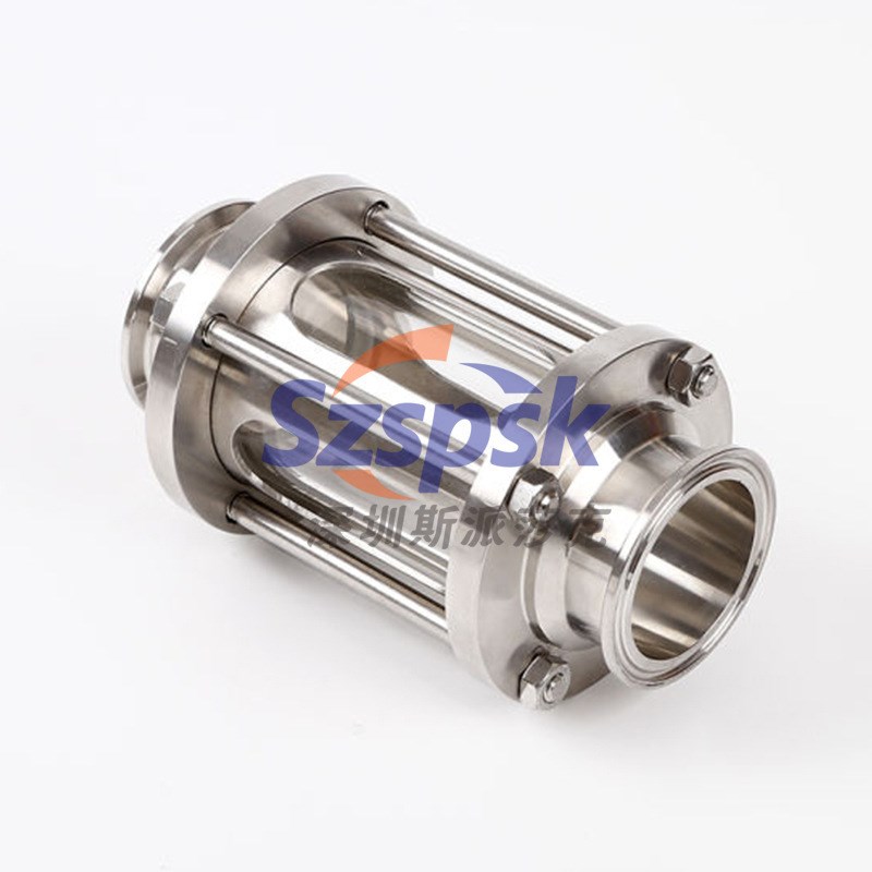 不锈钢视镜 视盅 304 316不锈钢法兰 快接 卡箍焊接活接玻璃视镜