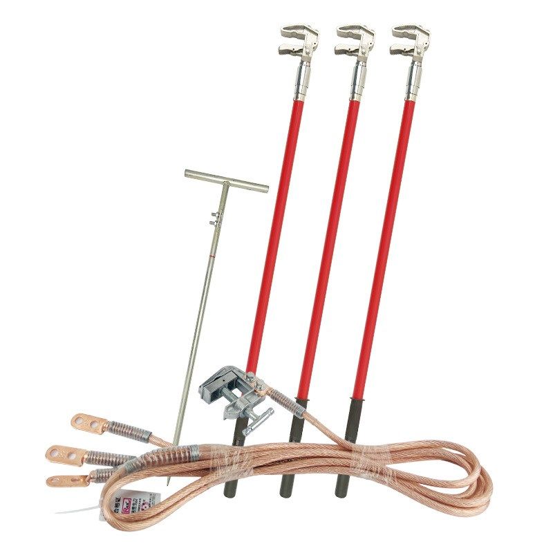 接地线 35kv接地线携带型短路接地线高压接地线平口螺旋接地棒,电子元器件市场,连接器,淘宝优惠券,粉丝福利购,淘宝优惠卷