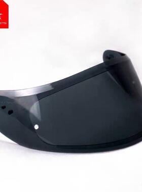 MTHELMETS摩托车头盔镜片揭面盔全盔半盔碳纤夜视透明防眩目配件