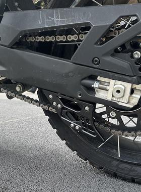 适用于春风450MT改装链条导链器装饰盖链条保护罩CNC铝合金配件