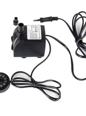 假山流水循环水泵摆件装饰上水石家用盆景抽水风水轮配件大全茶桌