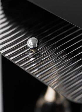 Nordic Sense简约桌面置物架多功能轻奢防尘收纳柜化妆品收纳盒