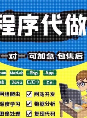 程序python代编matlab码帮做数据分析C语言java设计编写问题解决