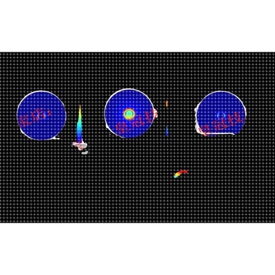 基于纳米微粒激发平面波的米氏散射FDTD仿真模拟 微纳光学