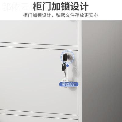 自由组格子LIE合柜防带锁储物柜学生书柜书架简落地盗收纳柜易子