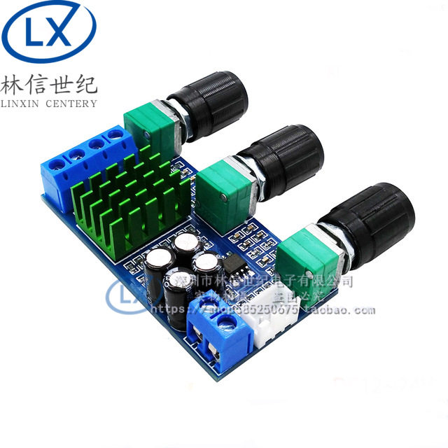 TPA3116D2双声道数字功放板高低音调节板载运放双80W
