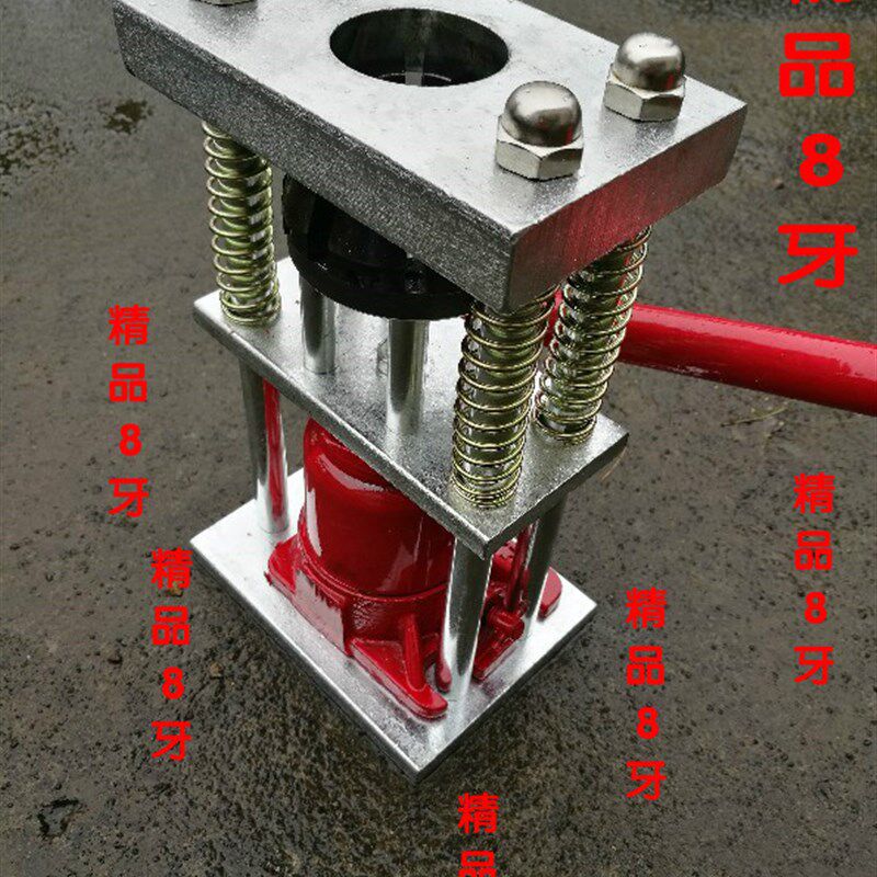 液压钳维修焊枪机器压管机不锈钢铜套高压氧气管扣压锁紧机器8牙