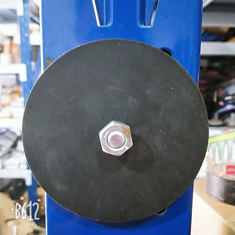 包胶强磁D66 D88吸盘圆形强力磁铁led车灯磁铁底座长条灯磁铁底座