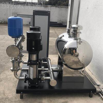 无负压水设备多级泵罐成套机LWI组不锈钢压力惠沃11kw德变频供泵