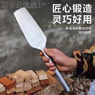 k砖不瓦锈钢刀砌刀t龙献砖刀泥CVD刀泥工刀灰瓦刀匠瓦工工具砌墙