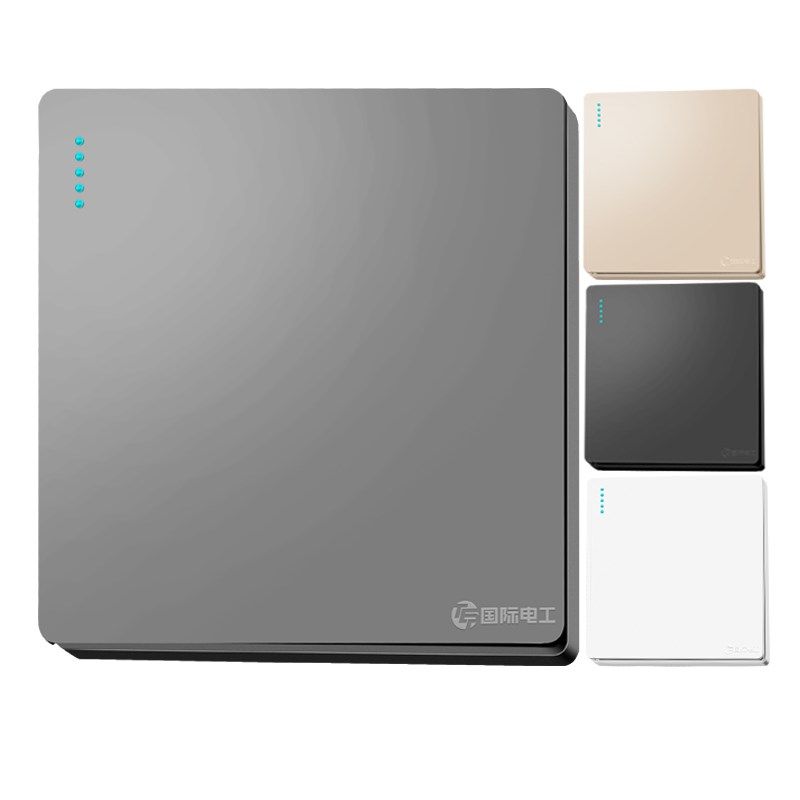 一开二开三开四开单控单联单开单向单线灯开关面板按钮家用电灯