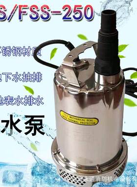 水不锈钢清水潜水泵地AVK下室排水CSSF井-20自动泵小区电梯雨水5