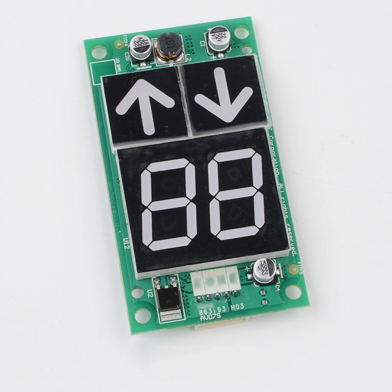 通力电梯七段码显示板KDS50外呼KM863190G01 KM50017289H02 H03