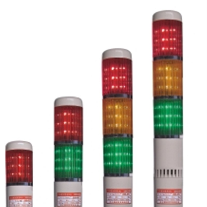 南州三色LED警示灯LTA-505T-3T机床故障报警灯常亮不带响声DC24V