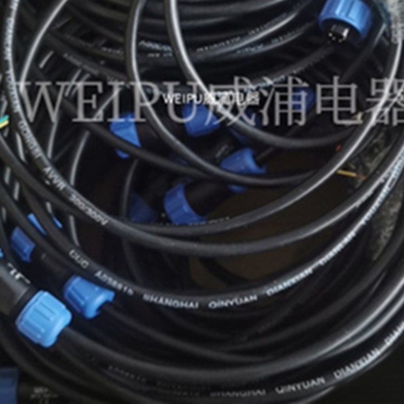 圆形连接器焊接带线加工SP13系列SP21系列WS/WF/WY