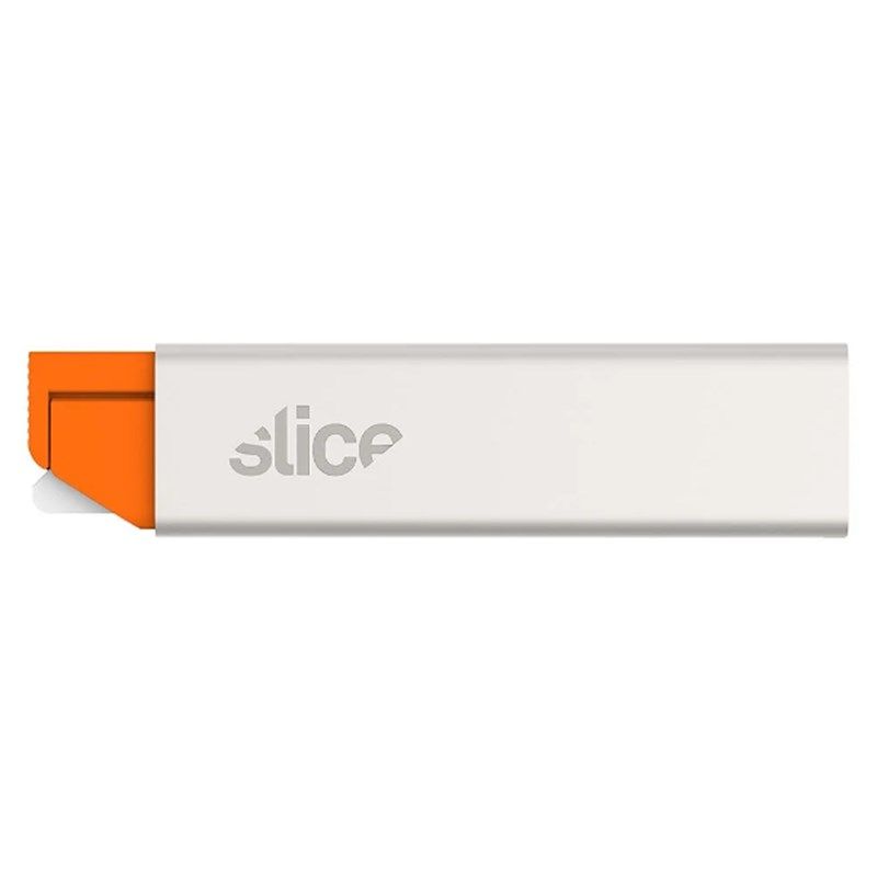 美国西来事SLICE滑动开合开箱刀10585陶瓷刀片金属外壳安全可伸缩