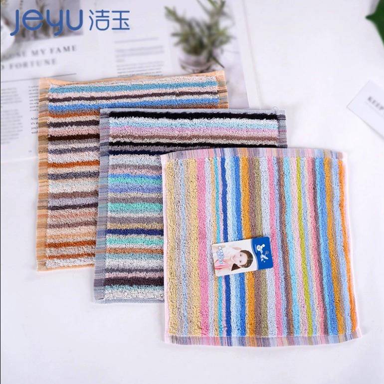 纯棉纱加厚方巾擦汗桌布纤维手巾厨房抹布沾油洗碗吸水油利除脸巾