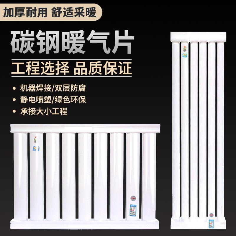 钢制家用暖气片卫生间换热器壁挂式水暖集中供暖换热片立式供暖