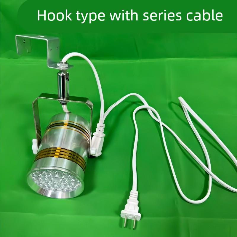 珠宝灯展会专用珠宝LED射灯挂钩式展会灯展柜黄金钻石店商轨道灯