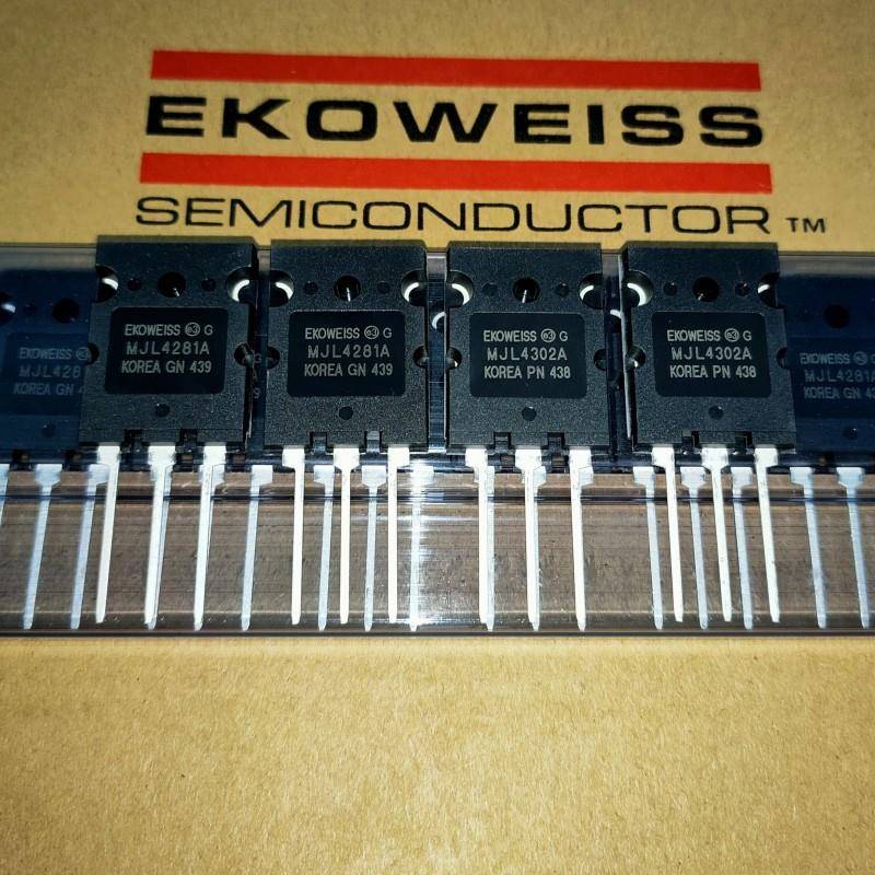 MJL4281A MJL4302A 音频功放精密配对 管王韩国EKOWEISS 全新原装