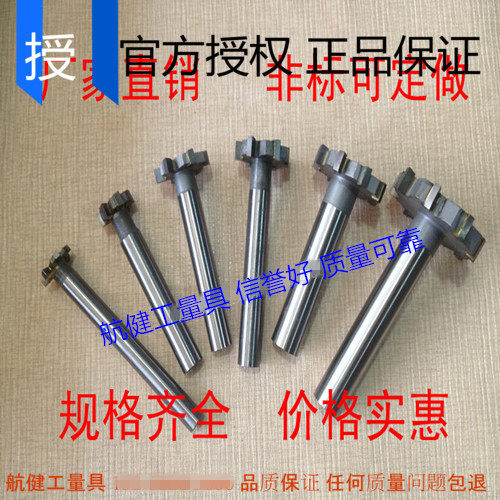 合金直柄T型铣刀 T形铣刀 半圆键铣刀 65/60*5*6*8*10*12*16*120
