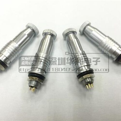 微型航空插头插座XS7-2芯3芯4芯5芯 YC7超小型/微型连接器快速插