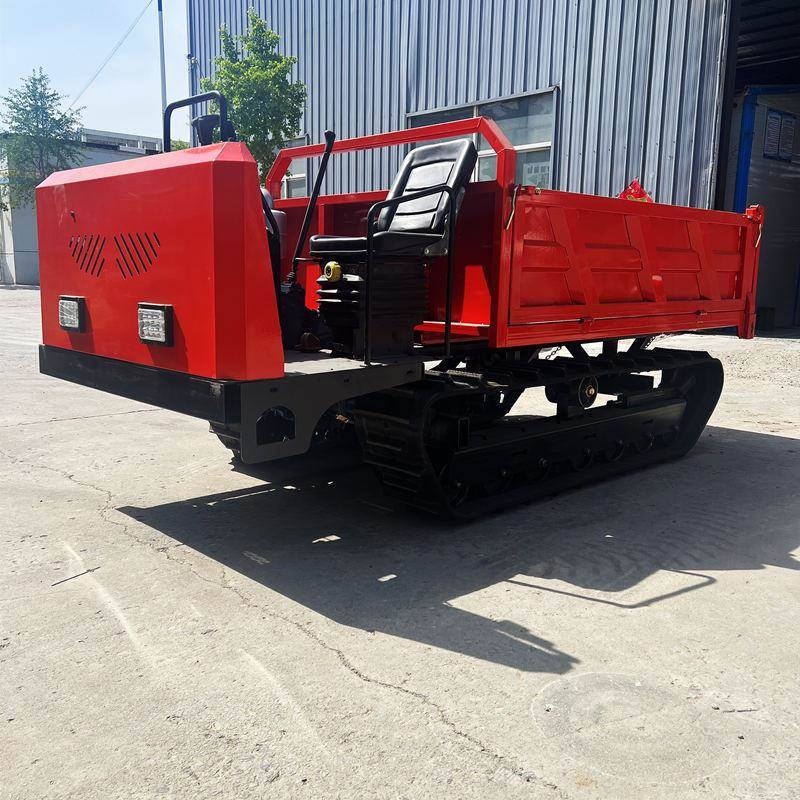 2吨拉3座驾式输履带车履带底盘无品牌/毛竹石头车10吨吨矿用工程