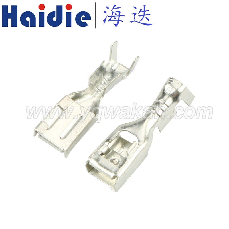 4.8系列 适用汽车电子风扇端子 接线铜端子 DJ621-4.8*0.8C插簧