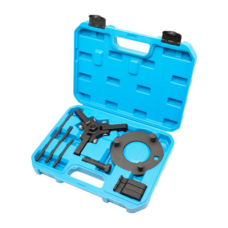 新老款别克道奇曲轴皮带轮拆卸工具凯迪拉克正时皮带盘拉马全套