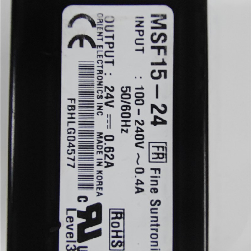MSF15-24 MSF1524 MSF15韩国Fine Suntronix华仁电源24V 0.62A15W