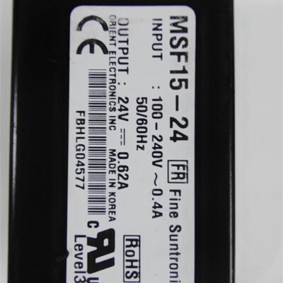 MSF15-24 MSF1524 MSF15韩国Fine Suntronix华仁电源24V 0.62A15W