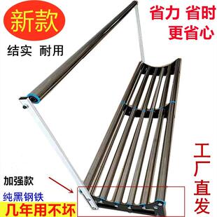 RGD双节承重不锈钢裁床放布机退布高机拉松布架松机布机放布布拉