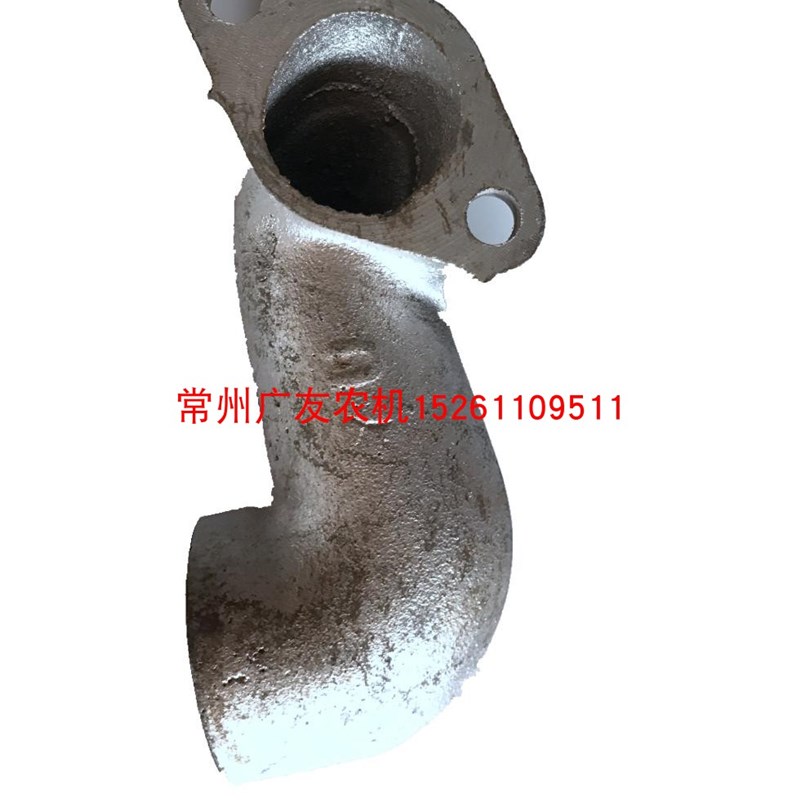 常州常柴常发单缸柴油机配件ZS1125 1130 进气弯管 排气弯管正品