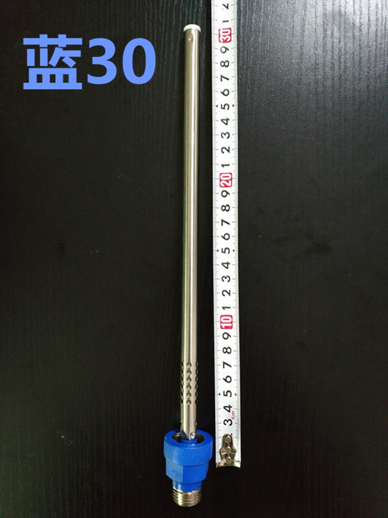 适配于30-100L电热水器配件 内置防电墙 绝缘红蓝色冷热4分螺丝漏