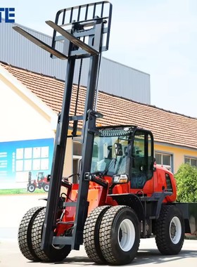 Off road forklift 3.5 tons 4 tons 5 tons 6 meters