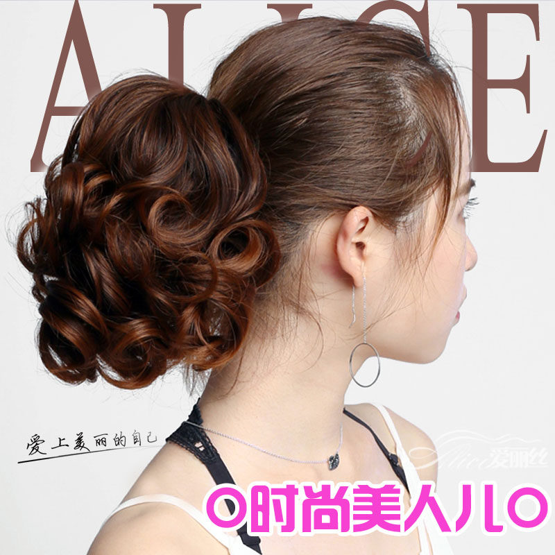 韩版假发女马尾抓夹绑带式短卷发逼真马尾辫大波浪梨花卷网红马尾,美发护发/假发,马尾,淘宝优惠券,粉丝福利购,淘宝优惠卷