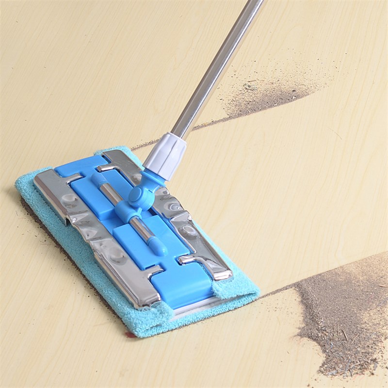 平板拖把家用免手o洗不锈钢杆地拖夹毛巾瓷砖地板墩布拖布