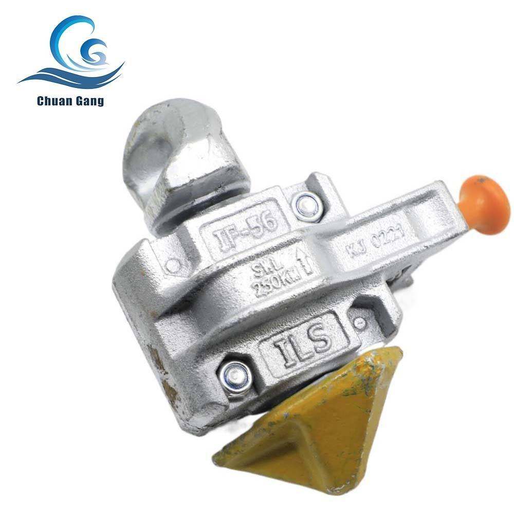 船用五金配件 集装箱半自动扭锁 船舶绑扎件固定件厂家直供