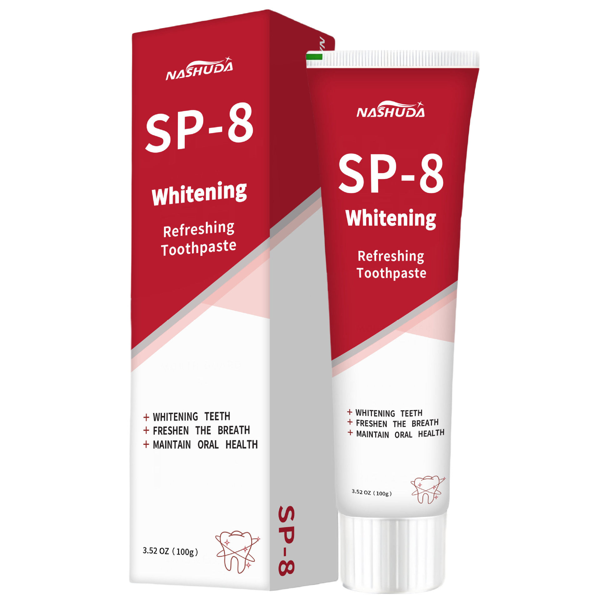 Probiotic Whitening Toothpaste with SP-8 Formula - Taobao product photo 4