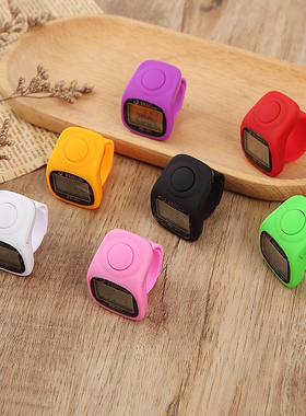 手按读数电子数显指环记数器藏式计数器仓库点数器多通道电池