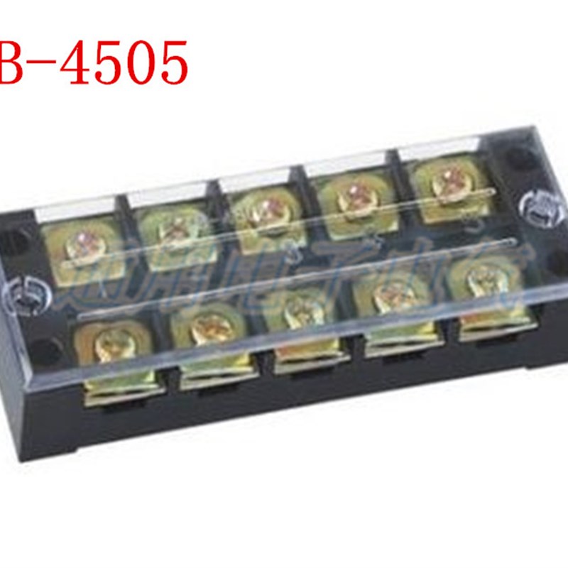 TB4505通用型接线端子 TB45A 5位接线端子排 接线排 接线板