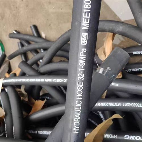 高压油管总成一层二层钢丝编织液压胶管 按客户要求长度订做 现做