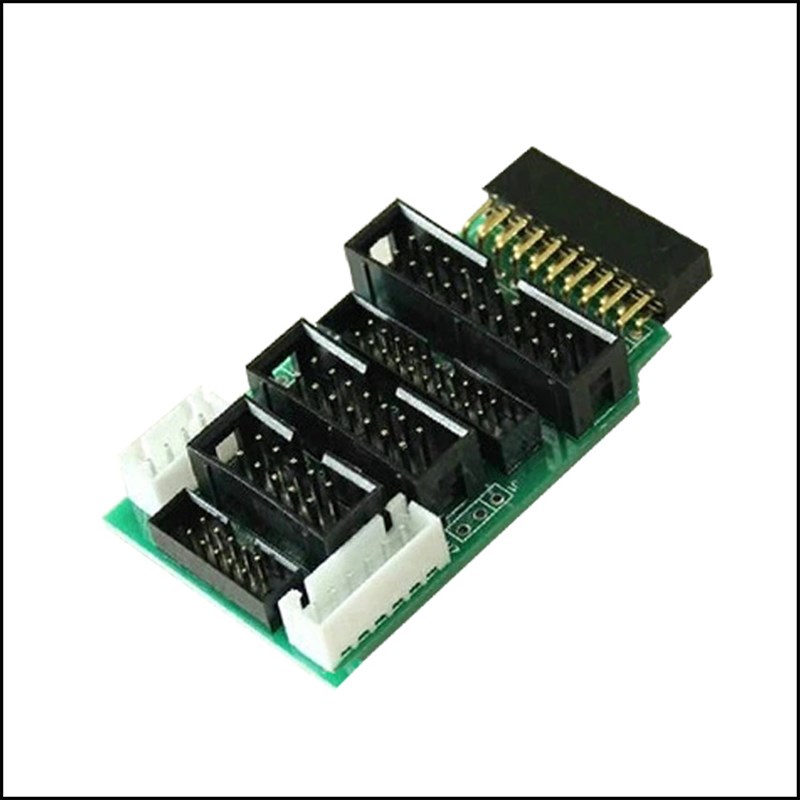多功能 转接板 支持JTAG jlink v8 v9 ulink2 st-link arm stm32