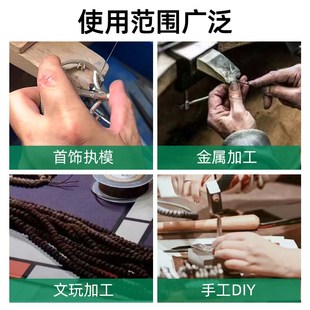 桌虎钳小型迷你台钳免打孔执模打金工具 首饰金工桌木台塞移动夹式