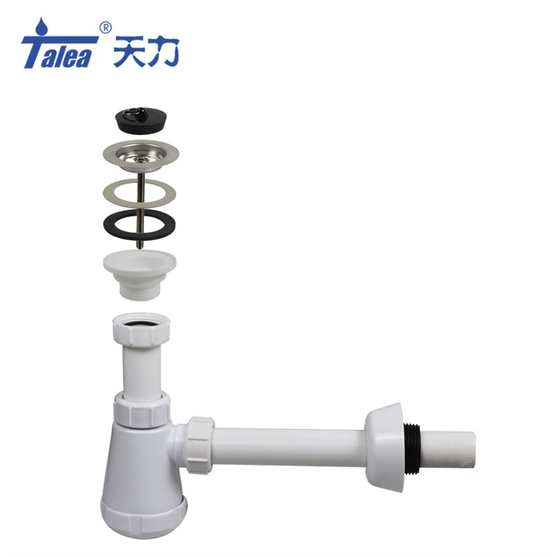 台盆下水器7公分 洗脸盆面盆落水器下水管防臭排水管 70mm下水头