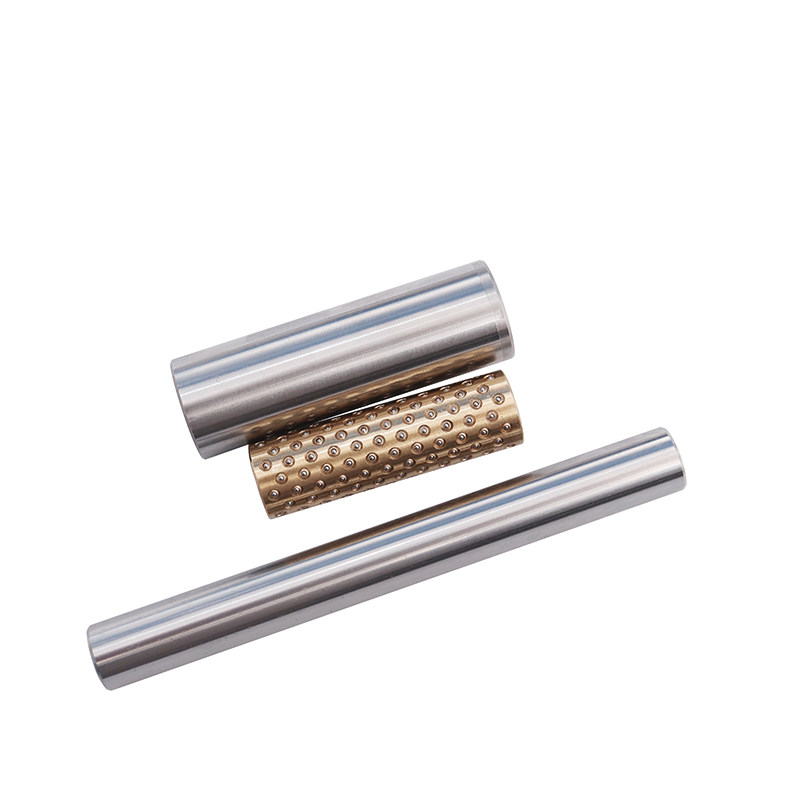 紧凑型微型滚珠衬套导向组件小导柱导套轴套轴承滑块导轨轴承钢