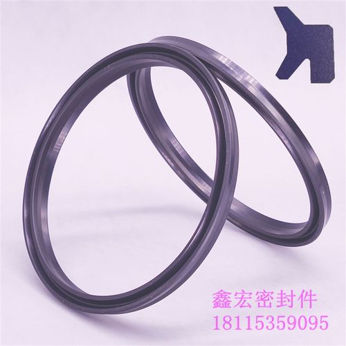 液压油缸气缸橡胶防尘油封LBH型40/45*48/53*5/6.5轴用密封圈件环