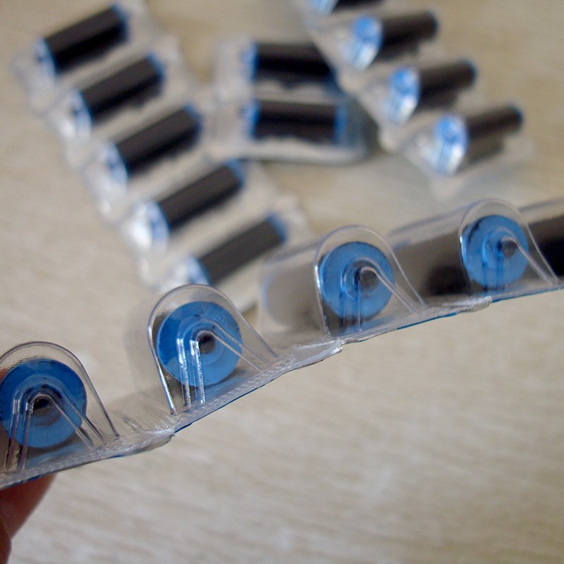 open打号机2253油墨标准油墨墨轮意大利银码机墨轮墨芯 1个