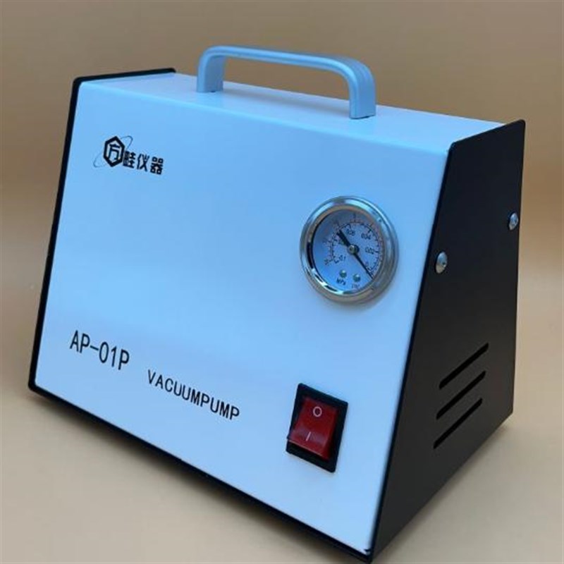 促销上海产无油真空泵AP-01P抽滤装置配套抽气泵隔膜真空泵